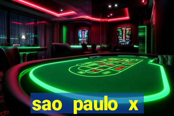 sao paulo x botafogo palpite